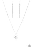 Think PAW-sitive Silver Necklace