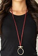 Noticeably Nomad Red Necklace