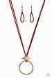 Noticeably Nomad Red Necklace