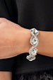 For the Win White Bracelet