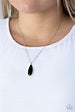 Prismatically Polished Black Necklace
