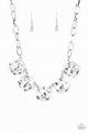 Limelight Luxury White Necklace
