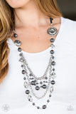 All The Trimmings - Black Necklace #371