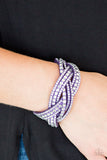 Bring On The Bling - Purple Bracelet #386