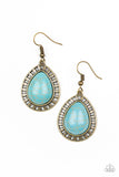 Sahara Serenity - Brass Earrings #302