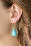 Sahara Serenity - Brass Earrings #302