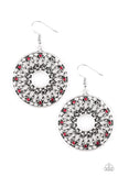 Malibu Musical - Red Earrings #380