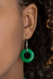 Waikiki Winds - Green Necklace #336