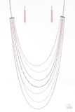 Radical Rainbows - Pink Necklace #411