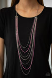 Radical Rainbows - Pink Necklace #411
