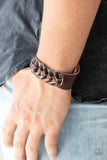 Rustle Up - Brown Urban Bracelet #320