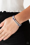 Downright Dressy - Purple Bracelet #345