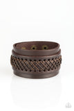 OUTLAW and Order - Brown Urban Bracelet #300