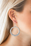 Mayan Mantra - Silver Earrings #394