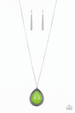 Chroma Courageous - Green Necklace #419