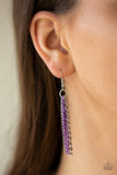 Industrial Vibrance - Purple Necklace #318