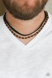 As Luck WOOD Have It - Black Necklace #291