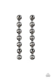 Dazzling Debonair - Black Earrings #373
