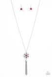 Fine Florals - Red #635
