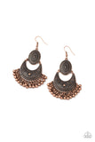 Western Trails - Copper Earrings #426