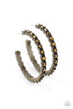 Rhinestone Studded Sass - Brass #901