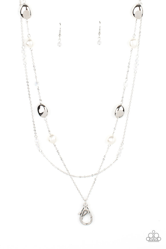 Gala Goals - White Lanyard #1413