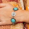 Fredonia Flower Patch - Blue - Simply Santa Fe #SSF0222B