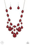 Mediterranean Mystery - Glimpses of Malibu- Red #465-38N