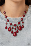 Mediterranean Mystery - Glimpses of Malibu- Red #465-38N