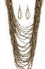 Dauntless Dazzle - Brass Necklace #023