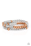 Downright Dressy - Brown Bracelet #238