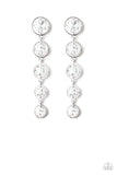 Drippin In Starlight - White Earrings #233