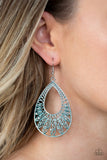 Flamingo Flamenco - Blue Earrings #267