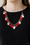Hurricane Season - Necklace Red #186D