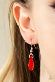 Hurricane Season - Necklace Red #186D