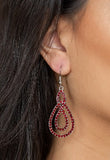 Sassy Sophistication - Red Earrings #056