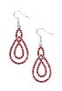 Sassy Sophistication - Red Earrings #056