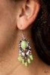 Southern Sandstone - Green Earrings #107