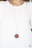 Spin Your PINWHEELS - Red Necklace #014