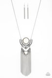 Spirit Trek - White Necklace #010