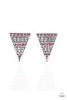 Terra Tricolor - Red Earrings #057