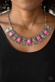 The MANE Contender - Pink Necklace #188D