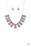 The MANE Contender - Pink Necklace #188D