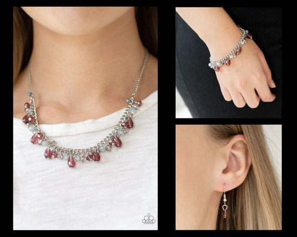 Courageously Catwalk Set- Purple #1041